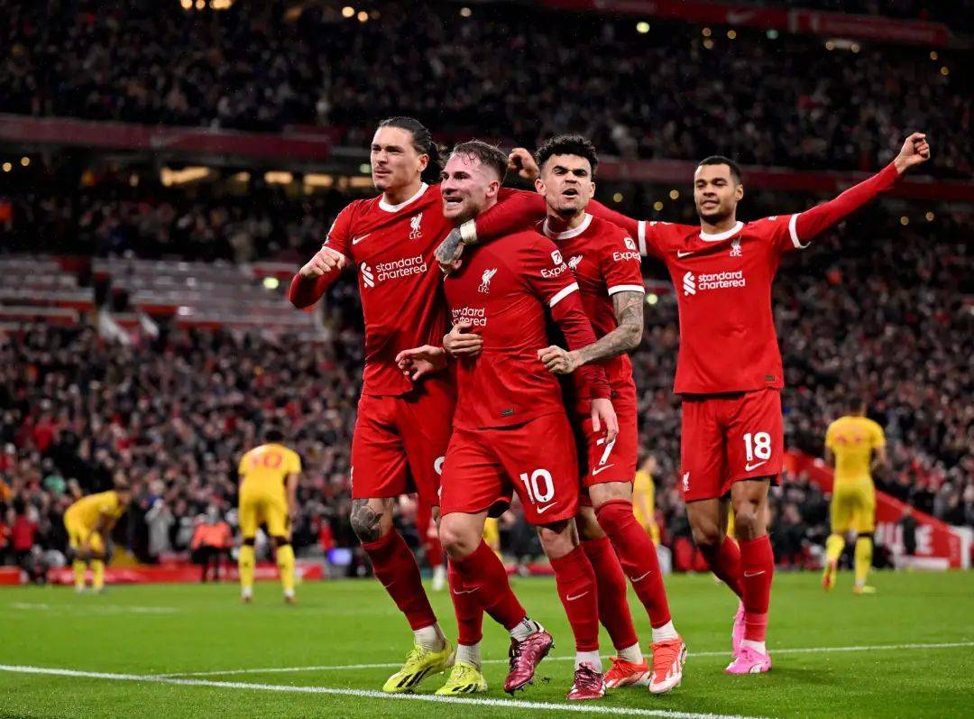 利物浦攻击火力全开,轻松战胜对手 利物浦攻击火力全开,轻松战胜对手